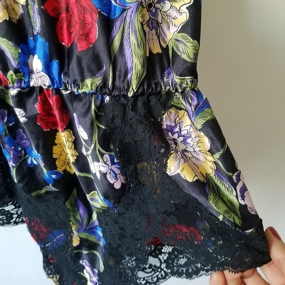 𝅺VTG Fantasies by Morgan Taylor  Bodysuit Lingerie Lace High Cut  Leotard - Picture 7 of 11